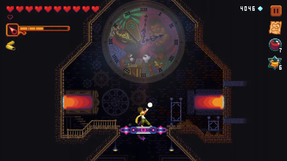 Captura de pantalla de Dandara: Trials Of Fear+ en iPhone 8