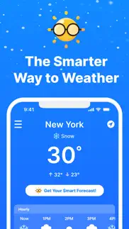 smart weather: forecast alerts iphone screenshot 1