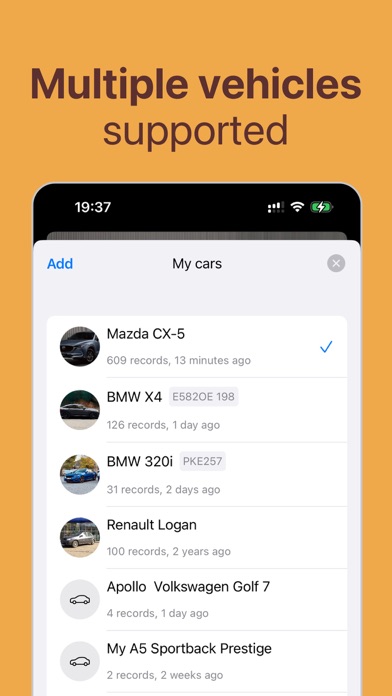 CarScope: Car Management & MPG Screenshot