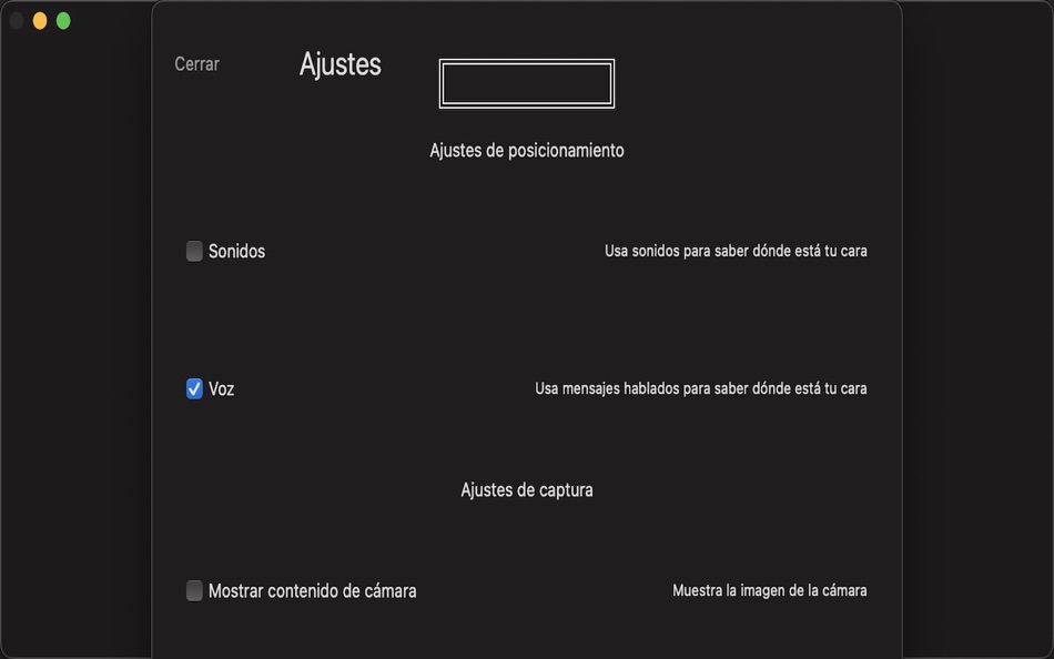 #4. Centered head (macOS) 게시자: Jonatan Chacon Barbero