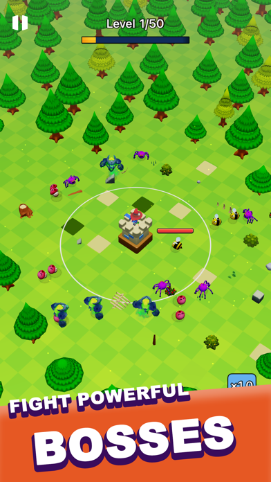Hero Survival : Idle Defense Screenshot