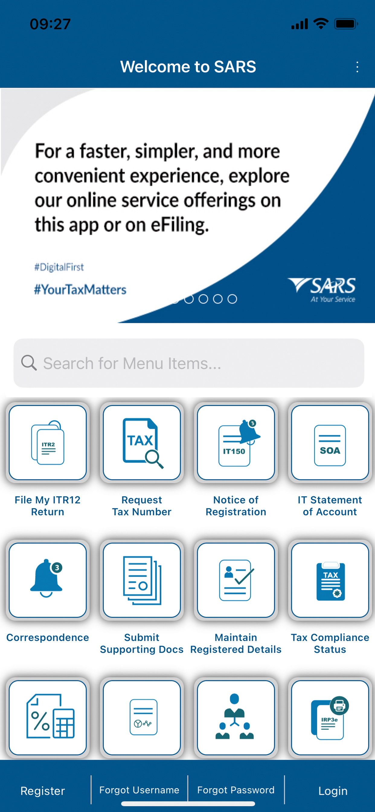 SARS Mobile eFiling