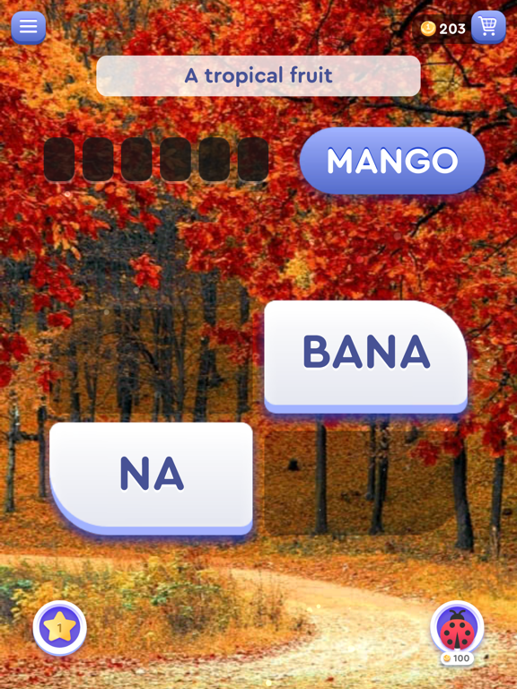 Relaxing Words - Word Puzzles iPad screenshot 6 - Games app