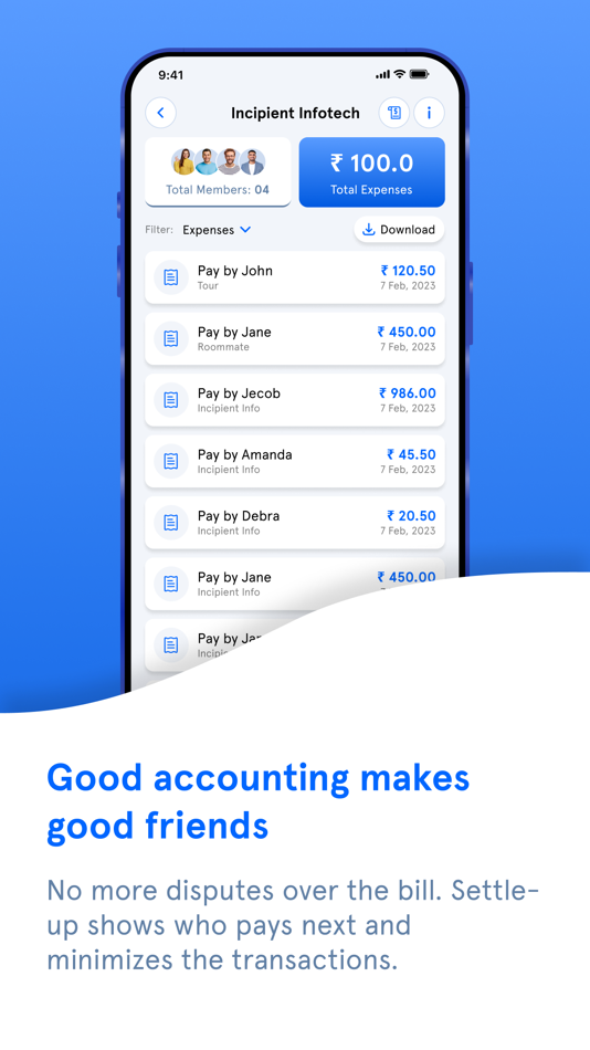 #4. Group Cost Split (iOS) 由: Incipient Infotech