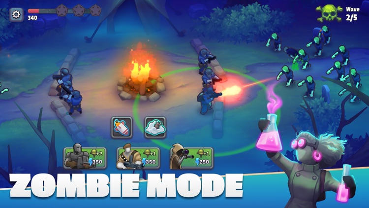 GUNS UP ! Mobile War Strategy screenshot-4