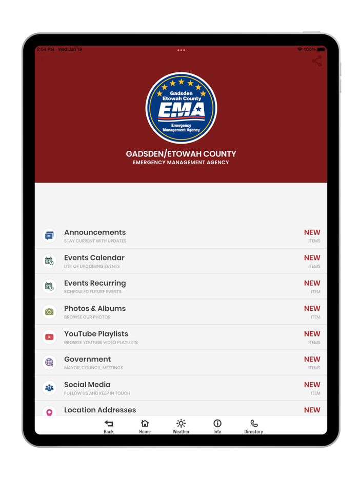 Gadsden Etowah County EMA