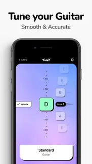 tuny: tuner for guitar & more iphone screenshot 1