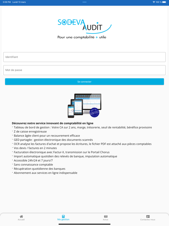 Screenshot #5 pour SODEVA Audit Comptable à Massy