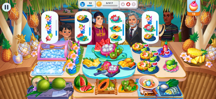 Cooking Live Restaurant diary