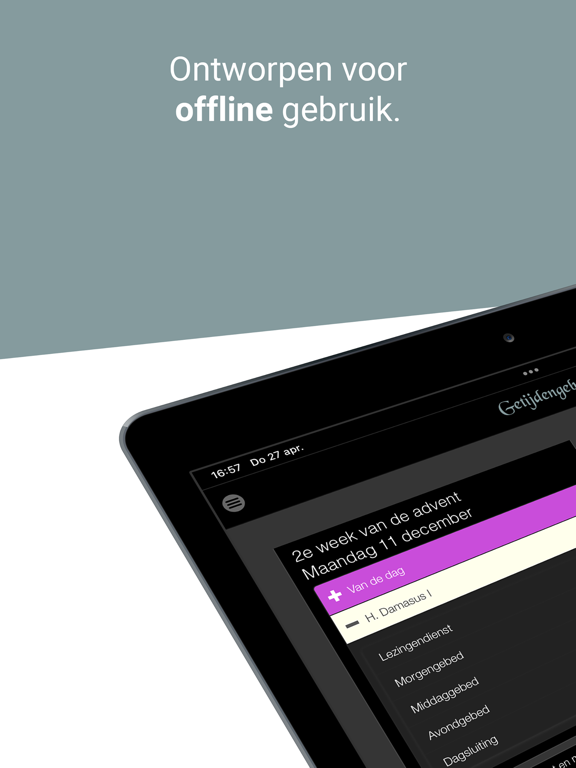 Getijdengebed iPad screenshot 4 - Book app