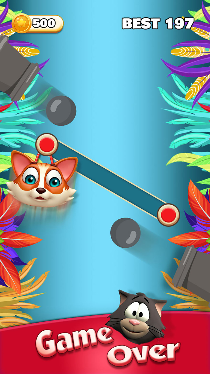 Slingshot Puppy Flying Arcade