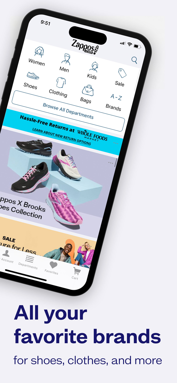 Zappos Shop shoes and clothes