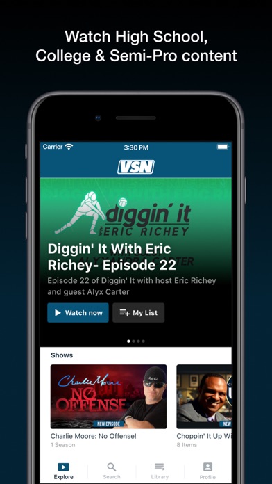 Varsity Sports Now Screenshot