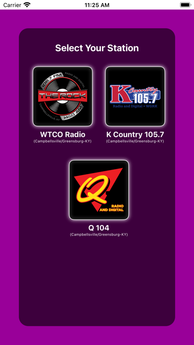 CampbellsvilleGreensburg Radio Screenshot