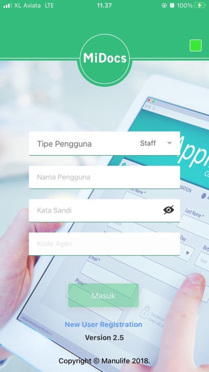 MiDocs -  Documents Submission