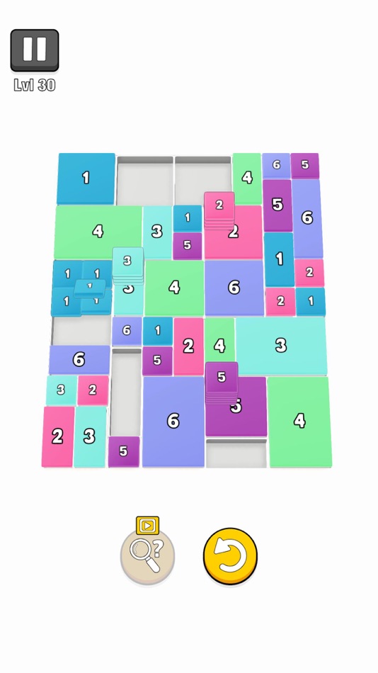 #5. Shuffledoku (iOS) 由: CHEF GAME STUDIO YAZILIM TEKNOLOJILERI LIMITED SIRKETI