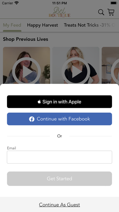 Bel Boutique Screenshot