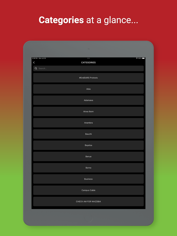 TheCable iPad screenshot 8 - News app