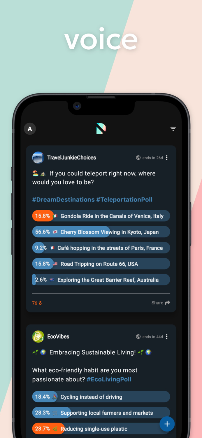 Demos - Social Polls