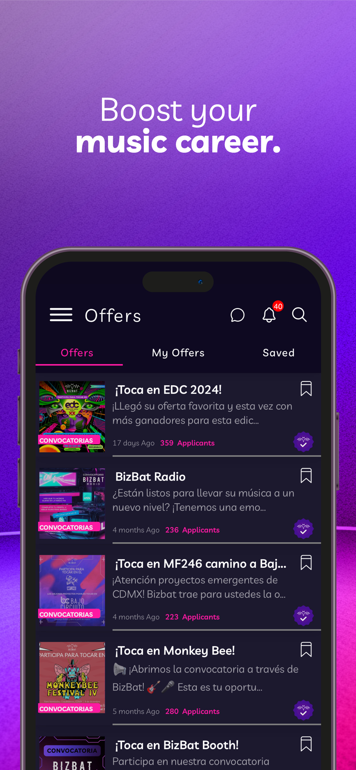 BizBat - The Music Network