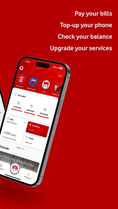 Screenshot #2 pour My Vodafone Albania