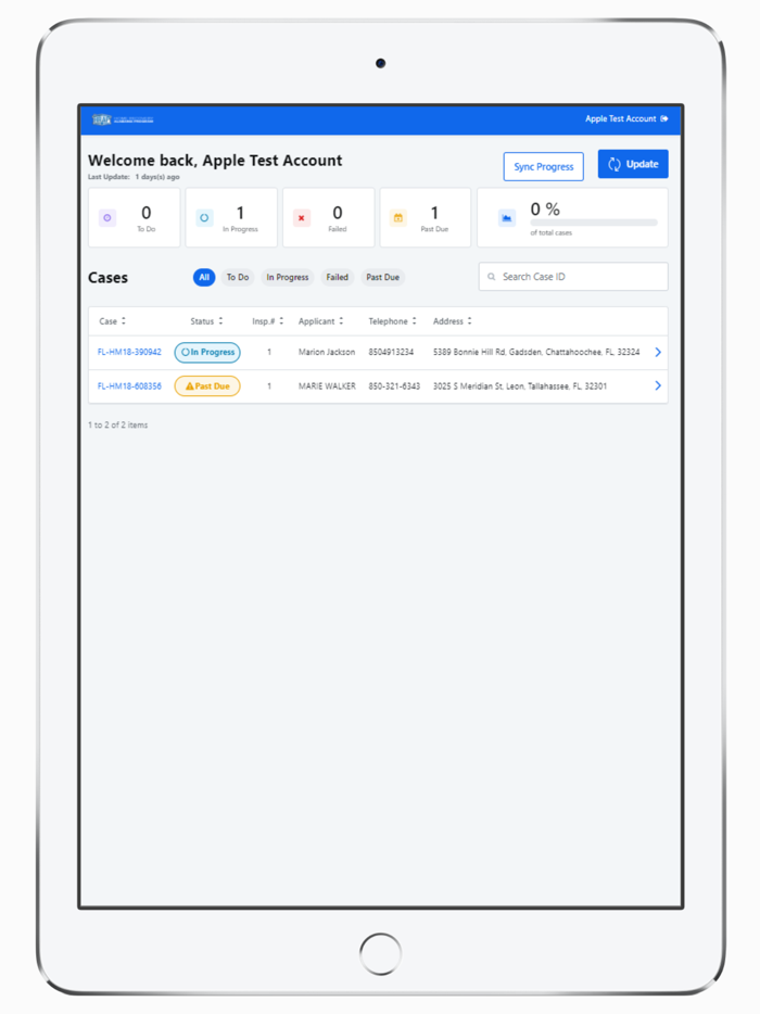 AL Home Recovery Inspections