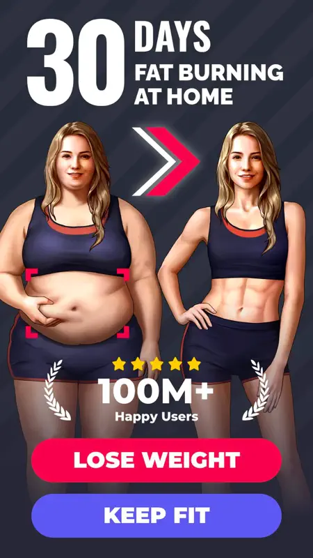 Lose Weight for Women at Home screenshot 1 of 7