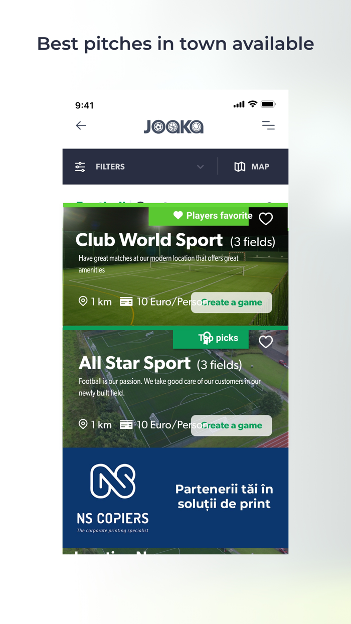 Joaka - Rezervă teren de sport