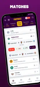 FootBuzz - Football Live Score screenshot #2 for iPhone