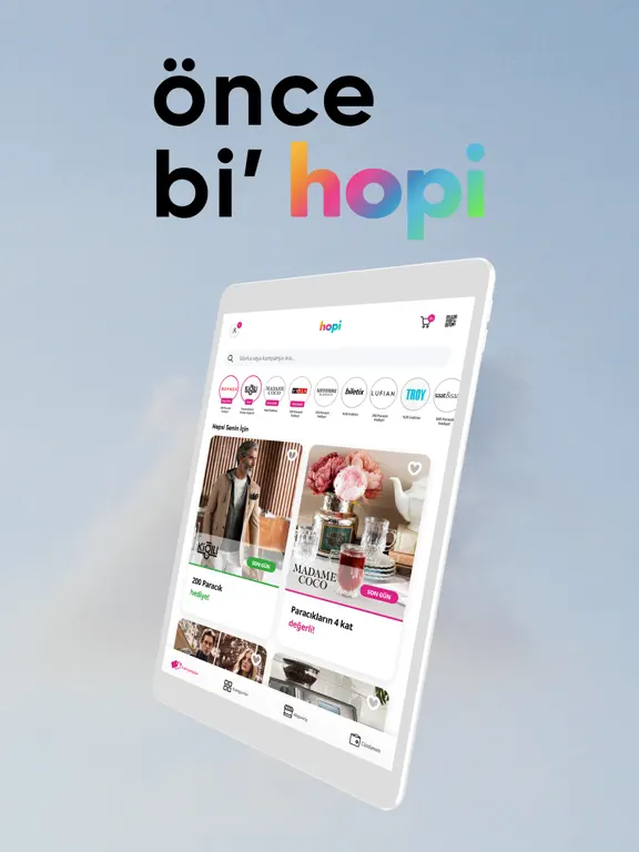 Hopi – Alışverişin App'i ipad resimleri 1