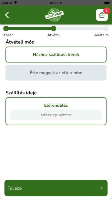 Westy Zöld Futár Screenshot