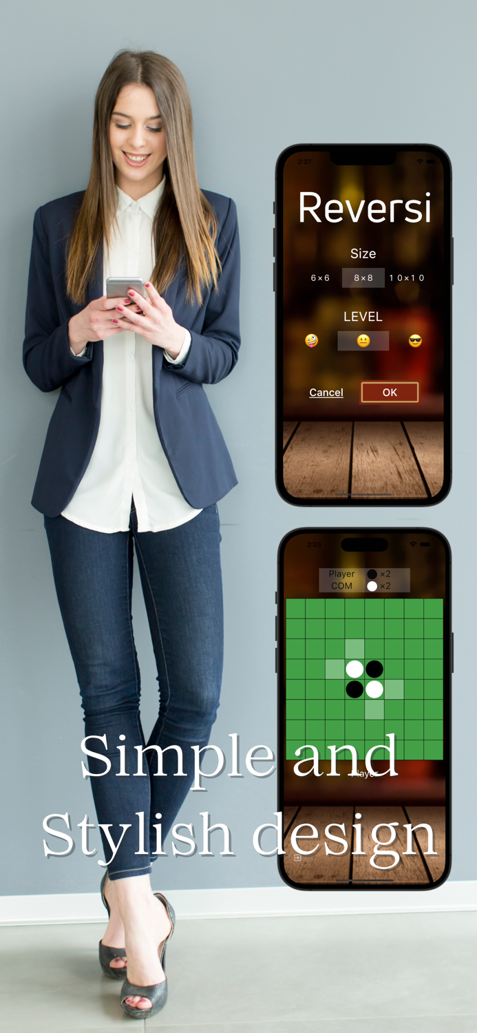 Reversi. Board abstract Game