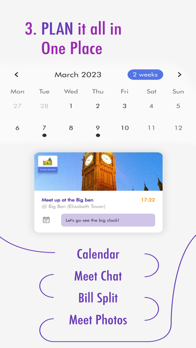 The Big Meet: Places & Friends Screenshot