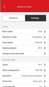 CoolConfig Mobile screenshot