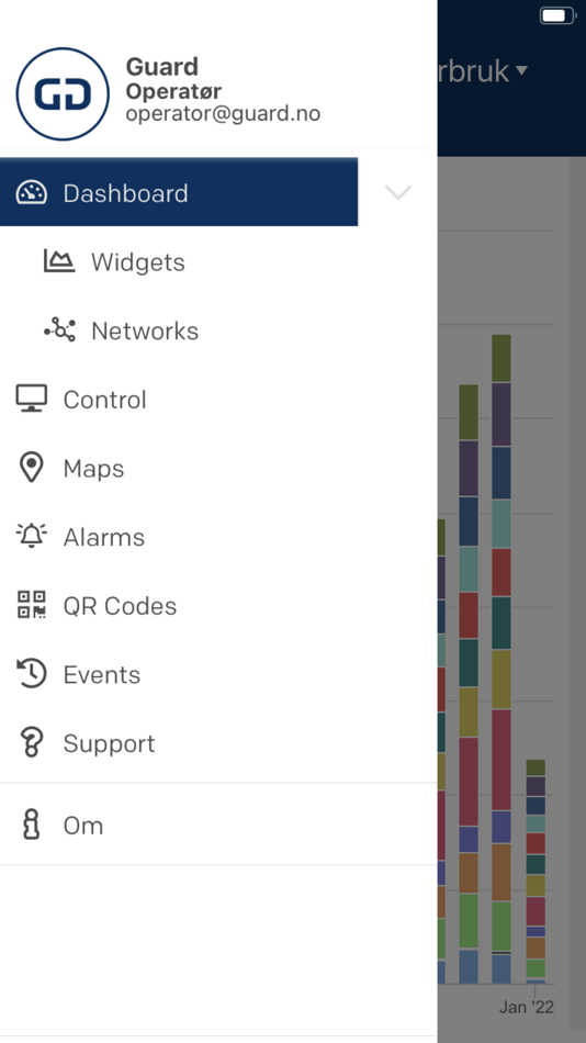 #2. Guard Mobile (iOS) Ved: Guard Automation AS