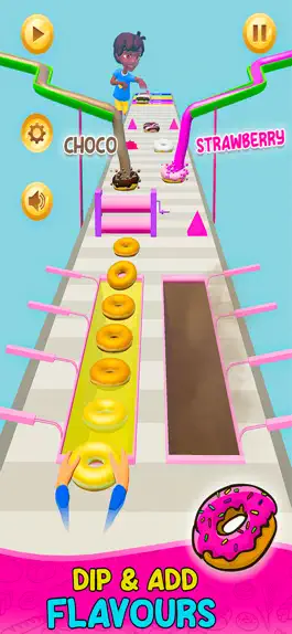Game screenshot Donut Stack Maker: Donut Games apk