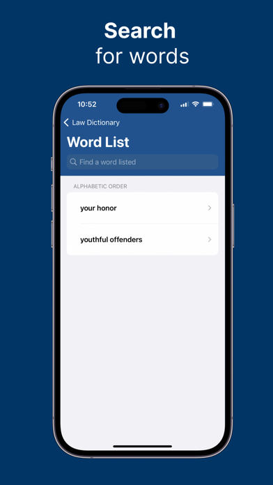 Law Dictionary Pocket Screenshot