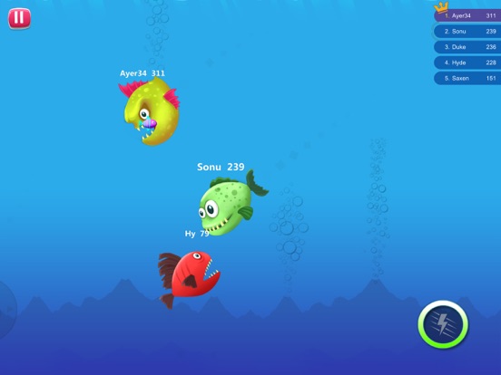 Fish.IO : Eat and Survive iPad screenshot