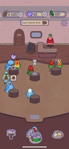 Birdy's Cozy Cafe: Tap Clicker screenshot #3 for iPhone