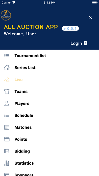 All Auction Screenshot