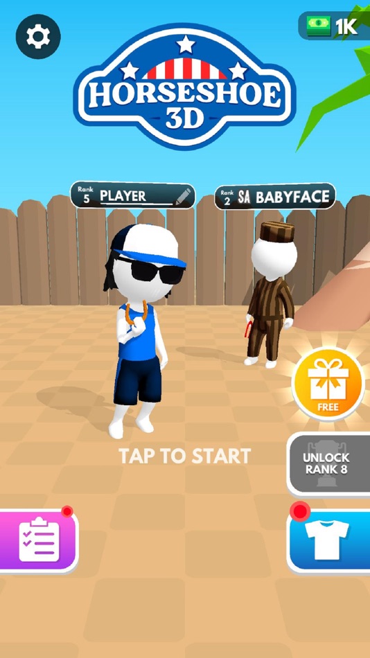 #1. Horse Shoe 3D Challenge Game (iOS) 来自: TapNation