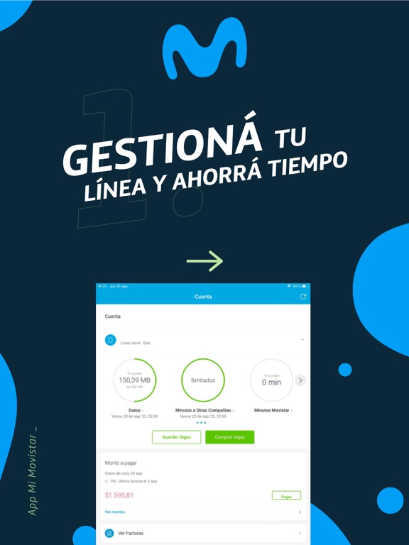 Screenshot #5 pour Mi Movistar - Pensado para Vos