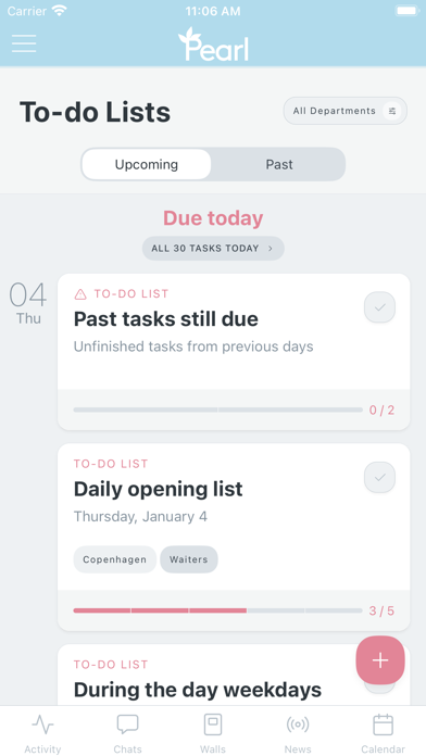 Screenshot 3 of Pearl Employees App