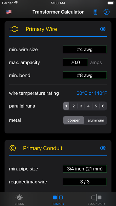 Transformer Calc 2 screenshot 4