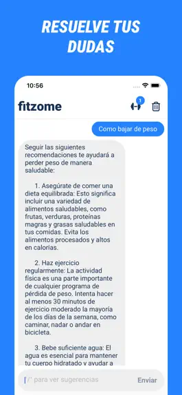 Game screenshot Fitzome IA - Ejercicio en casa apk