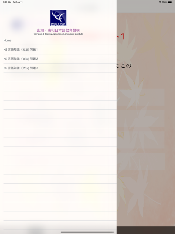 Screenshot #6 pour JLPT N2 文法練習