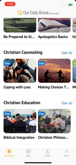 Game screenshot Our Daily Bread University apk