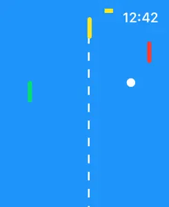 PingPongGame -watch game- screenshot #2 for Apple Watch