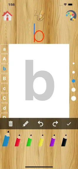 Game screenshot Học Viết Tô Màu Chữ Cái ABC apk