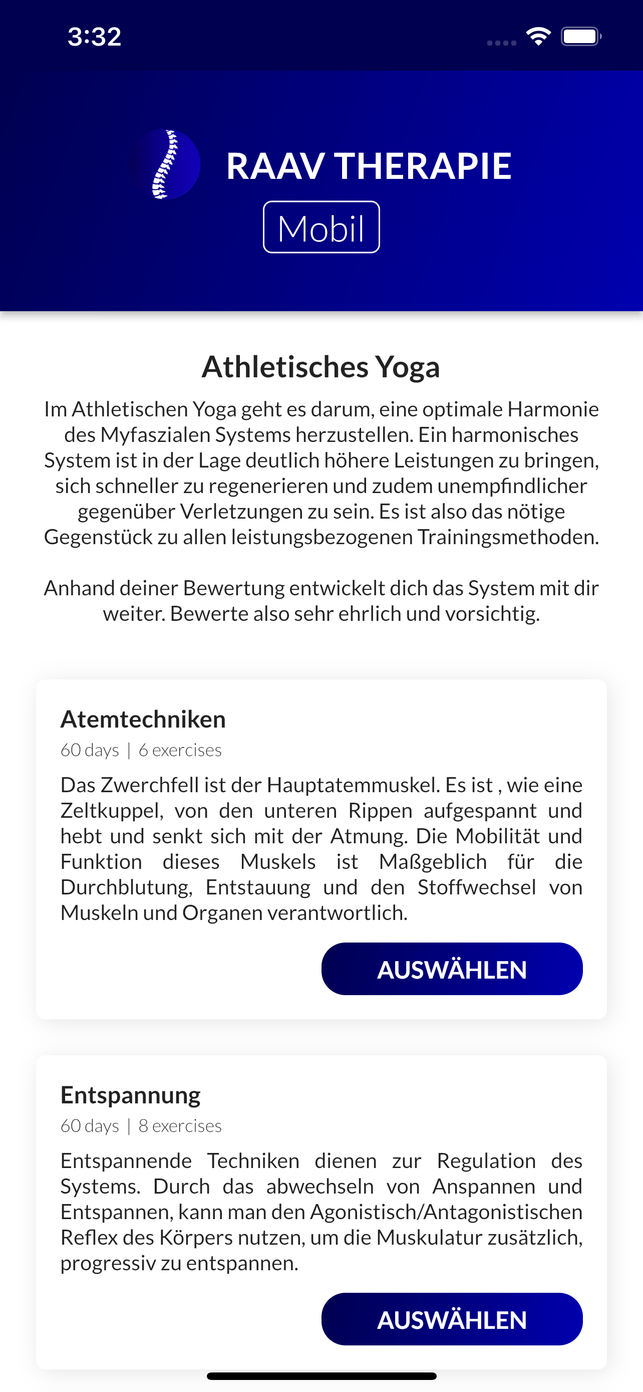 Raav Therapie